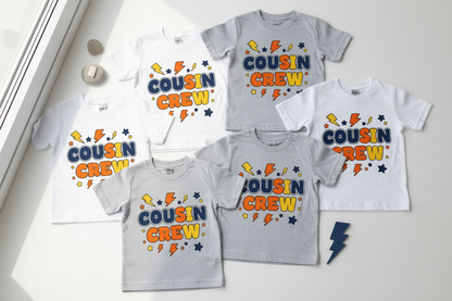 Kids Unisex Cousin Crew Tees